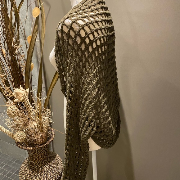 FREE PEOPLE trinity open knit shrug - Picture 9 of 16